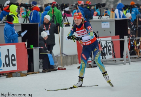 DZHIMA Yuliia. Holmenkollen 2014. Sprint. Women