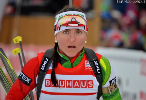 KALINCHIK Liudmila. Holmenkollen 2014. Sprint. Women