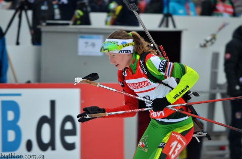 DOMRACHEVA Darya. Holmenkollen 2014. Sprint. Women