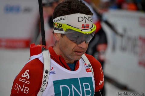 BJOERNDALEN Ole Einar. Holmenkollen 2014. Pursuit. Men