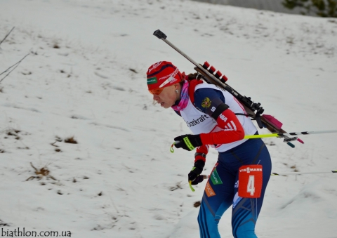 SHUMILOVA Ekaterina. Holmenkollen 2014. Mixed supersprint