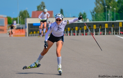 PANFILOVA Mariya. Team Ukraine on training in Otepaa (July 2014)