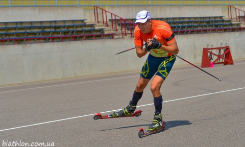 DERYZEMLYA Andriy. Team Ukraine on training in Otepaa (July 2014)