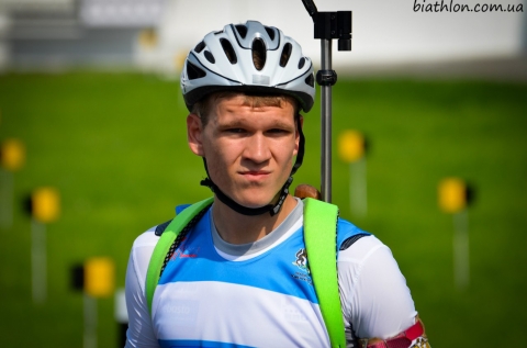 PECHENKIN Ivan. Tyumen 2014. Summer WCH. Mixed relay. Juniors