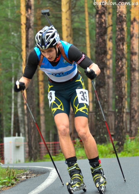 DOTSENKO Andriy. Tyumen 2014. Summer WCH. Sprints. Juniors