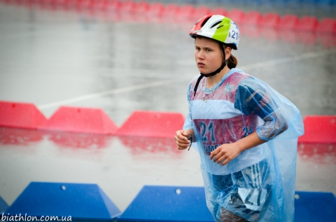 MERKUSHYNA Anastasiya. Tyumen 2014. Summer WCH. Sprints. Juniors