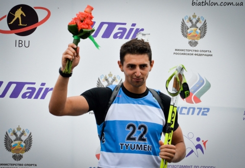 SINAPOV Anton. Tyumen 2014. Summer WCH. Sprints. Juniors