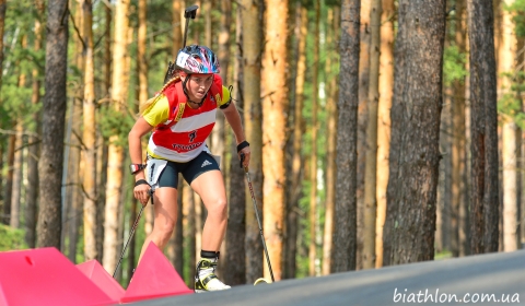 BELKINA Nadiia. Tyumen 2014. Summer WCH. Sprint. Women