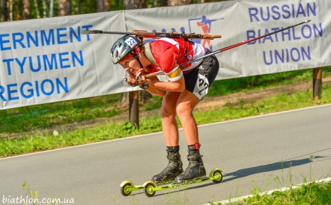 BURDYGA Natalya. Tyumen 2014. Summer WCH. Sprint. Women