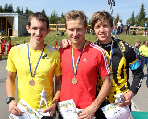 KILCHYTSKYY Vitaliy, , SEMENOV Serhiy, , RUSINOV Dmitry. Ukraine 2014. Summer open championship