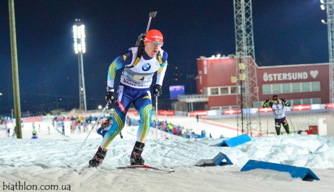 PIDRUCHNUY Dmytro. Ostersund 2014. Mixed relay