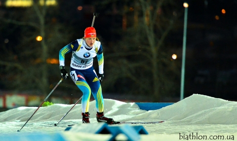 ABRAMOVA Olga. Ostersund 2014. Sprints