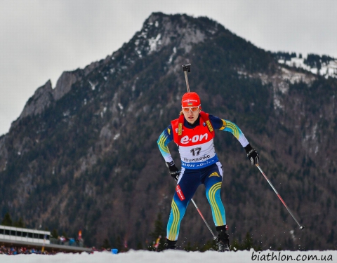 BURDYGA Natalya. Ruhpolding 2015. Sprints