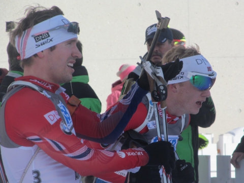 SVENDSEN Emil Hegle. Antholz 2015. Sprint. Men