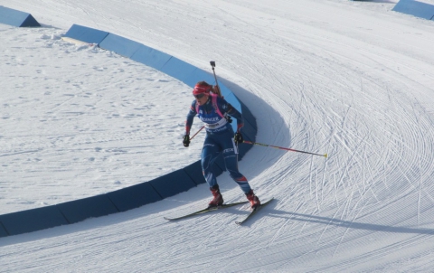 KOUKALOVA Gabriela. Antholz 2015. Sprint. Women