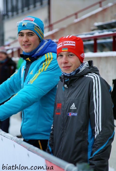 MYHDA Anton, , DOTSENKO Andriy. Otep&#228;&#228; 2015. Individual races. Juniors