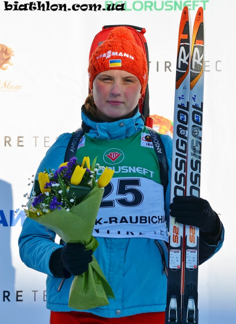 KRYVONOS Anna. Raubichi 2015. Junior world championship