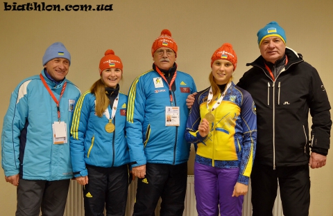 BRYNZAK Volodymyr, , ZHURAVOK Yuliya, , BONDARUK Roman, , KRYVONOS Anna. Raubichi 2015. Junior world championship