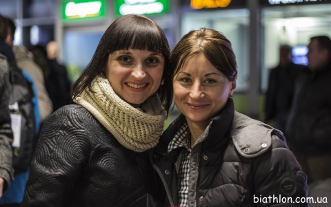 SEMERENKO Valj. Meeting ukrainian team in the airport (23.03.2015)