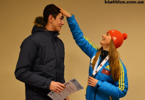 ZHURAVOK Yuliya, , IVASENKO Dmytro. Raubichi 2015. Junior world championship