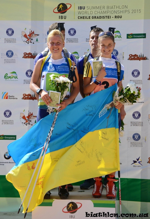 MERKUSHYNA Anastasiya, , ZHURAVOK Yuliya. SWCH 2015. Mixed relays