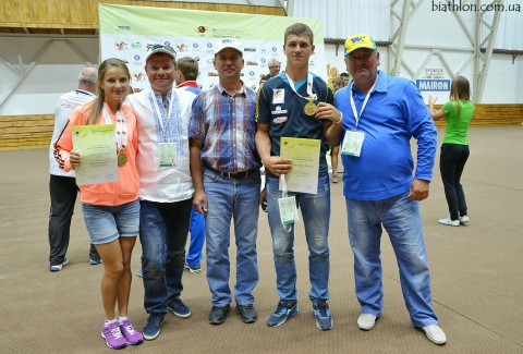 MORIEV Alexander, , ZHURAVOK Yuliya, , GOLUB Ruslan. SWCH 2015. Medal ceremony