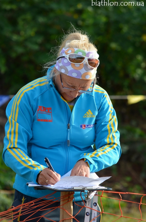 BELOVA Nadija. Summer championship of Ukraine 2015. Mixed relay