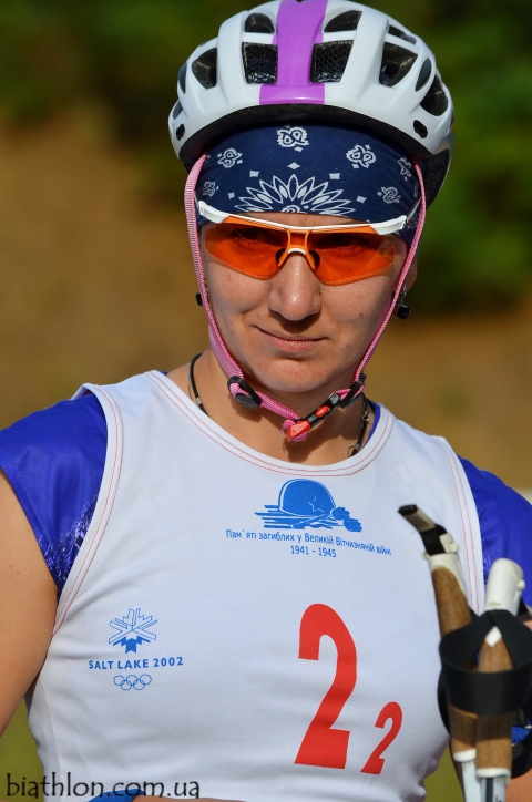 BILOSYUK Olena. Summer championship of Ukraine 2015. Mixed relay