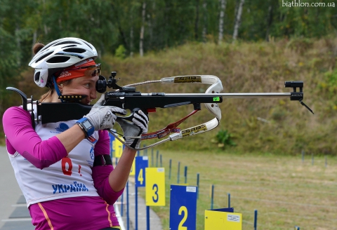 ABRAMOVA Olga. Summer championship of Ukraine 2015. Mixed relay