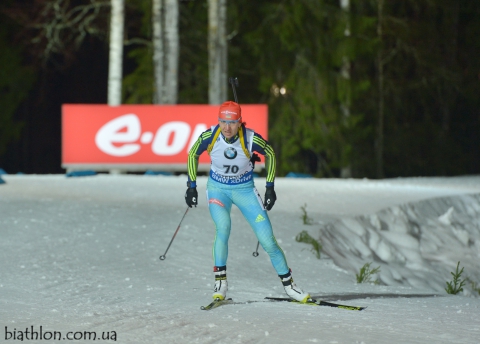 BILOSYUK Olena. Ostersund 2015. Sprint. Women