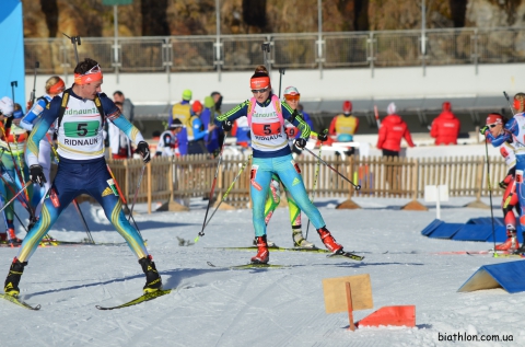 ZHURAVOK Yuliya, , TISHCHENKO Artem. Ridnau 2015. Mixed relays