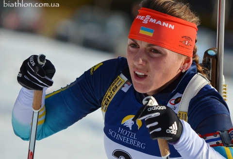 PETRENKO Iryna. Ridnaun 2015. Iryna VARVYNETS first in sprint