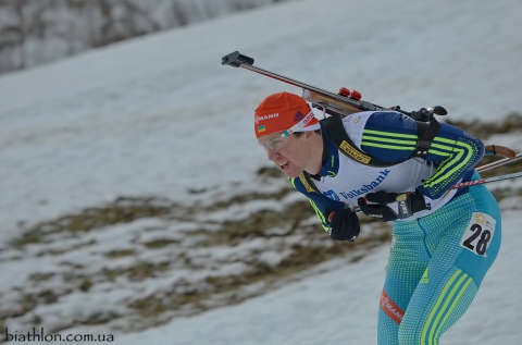 KILCHYTSKYY Vitaliy. Ridnaun 2015. Iryna VARVYNETS first in sprint