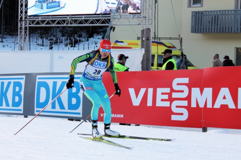 BILOSYUK Olena. Pokljuka 2015. Sprint. Women