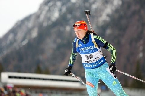 ABRAMOVA Olga. Ruhpolding 2016. Sprints