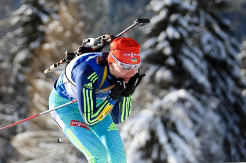 BILOSYUK Olena. Antholz 2016. Sprint. Women