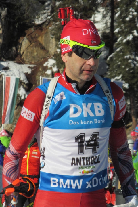 BJOERNDALEN Ole Einar. Antholz 2016. Sprint. Men