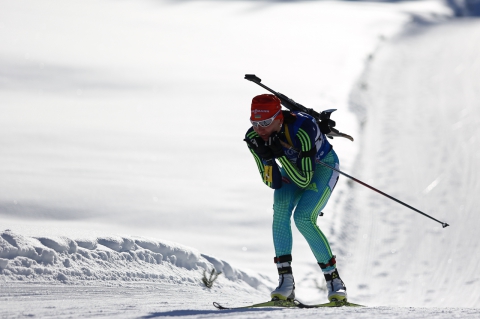 BILOSYUK Olena. Antholz 2016. Sprint. Women