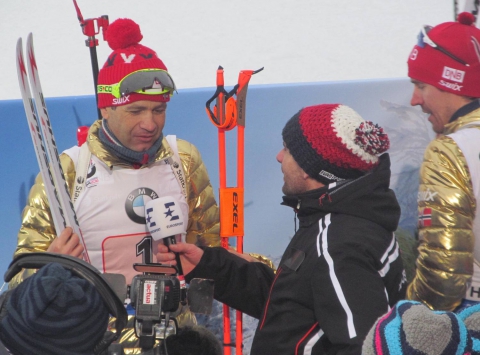 BJOERNDALEN Ole Einar. WCH 2016. Men relay