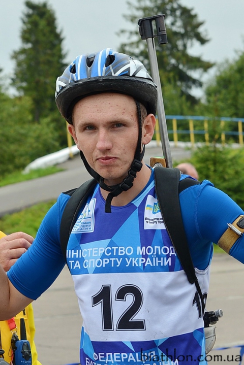 DERKACH Vladislav. Junior summer championship of Ukraine 2016. Tysovets. Sprint
