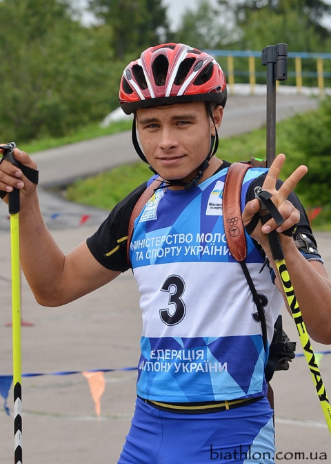 BATULIN Alexei. Junior summer championship of Ukraine 2016. Tysovets. Sprint