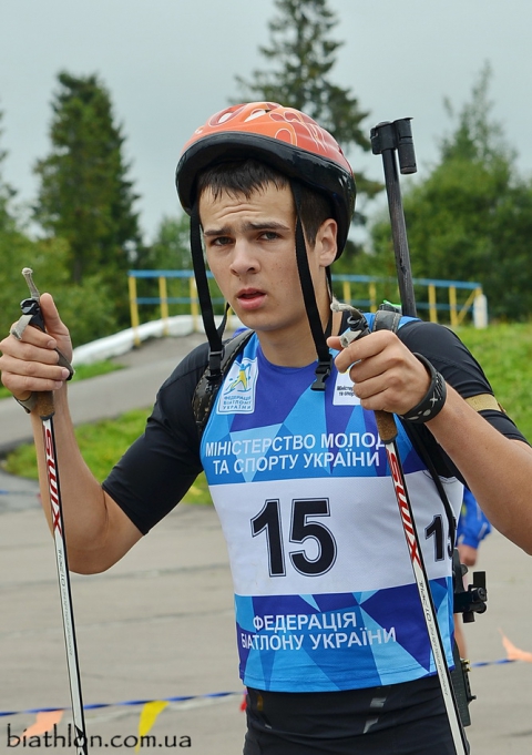 MARFUT Nikolay. Junior summer championship of Ukraine 2016. Tysovets. Sprint