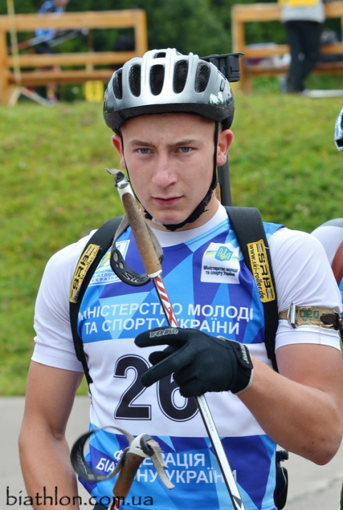 BRYGADYR Roman. Junior summer championship of Ukraine 2016. Tysovets. Sprint