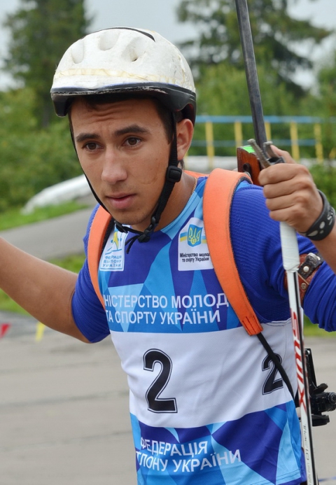 SERHIENKO Kirylo. Junior summer championship of Ukraine 2016. Tysovets. Sprint