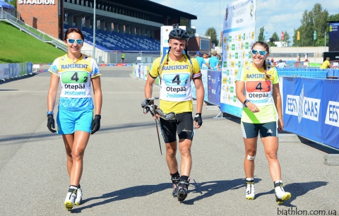 BILOSYUK Olena, , DZHIMA Yuliia, , PIDRUCHNUY Dmytro. Otepaa 2016. Mixed relays