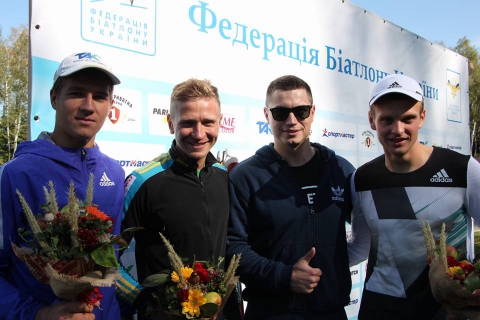 SEMENOV Serhiy, , MORIEV Alexander, , DUDCHENKO Anton. Ukrainian Summer Championship 2016. Sprints