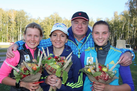 BILOSYUK Olena, , BRYNZAK Volodymyr, , MERKUSHYNA Anastasiya, , KRYVONOS Anna. Ukrainian Summer Championship 2016. Sprints