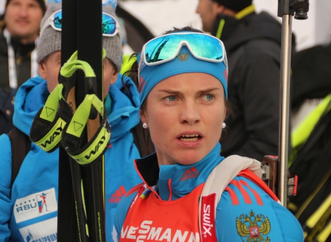 SLEPTSOVA Svetlana. Pokljuka 2016. Sprint