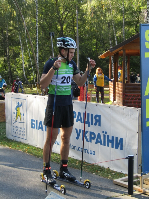 DUDCHENKO Anton. Summer Ukrainian Championship 2017. Sprint