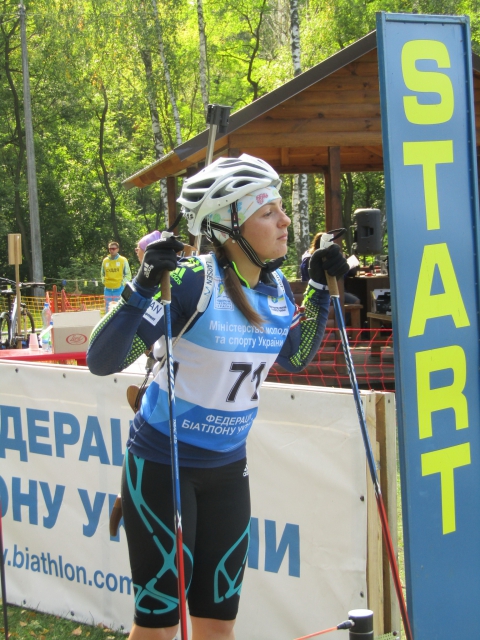 PETRENKO Iryna. Summer Ukrainian Championship 2017. Sprint